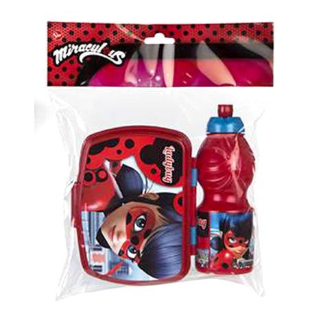 Miraculous Ladybug Lunch Box & Bottle Set Extra Image 1